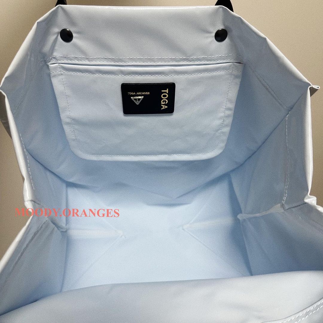 TOGA ARCHIVES Shopping Bag - MOODY ORANGES