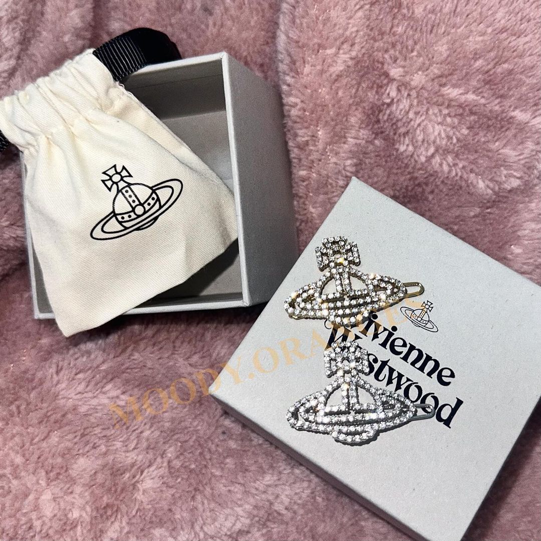 Vivienne Westwood Annalisa Hair Clips | MOODY ORANGES