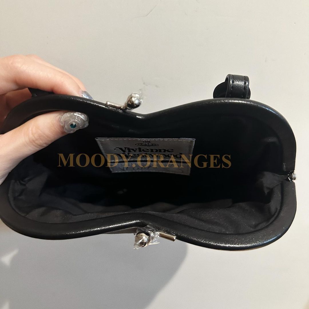 Vivienne Westwood Belle Heart Bag (Silk) - MOODY ORANGES