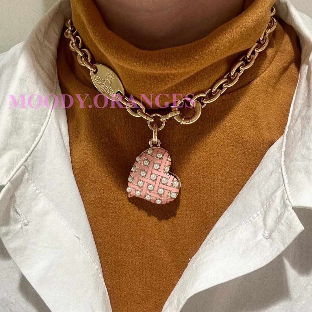 Vivienne Westwood Valentine Series Necklace - MOODY ORANGES