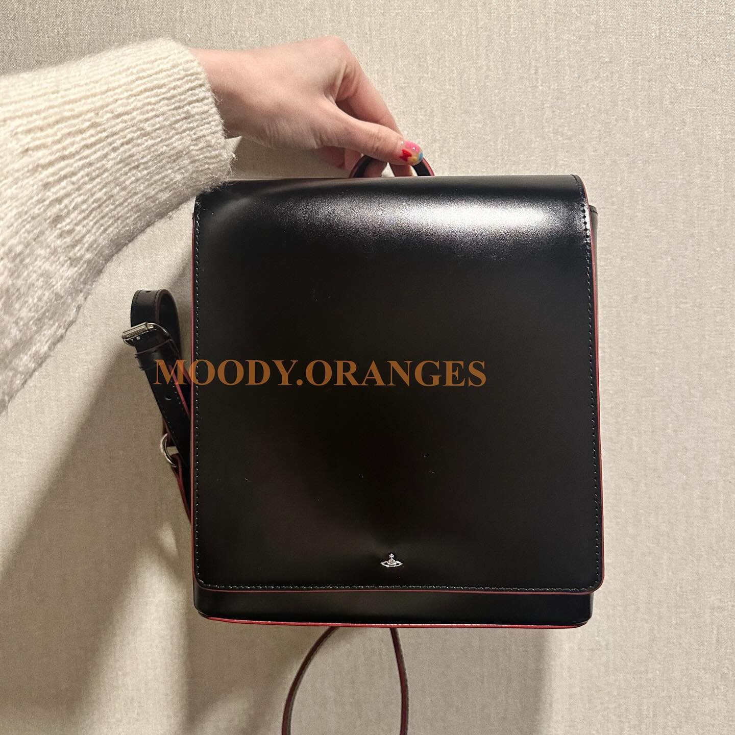 Vivienne Westwood Simple Tiny Orb Backpack - MOODY ORANGES