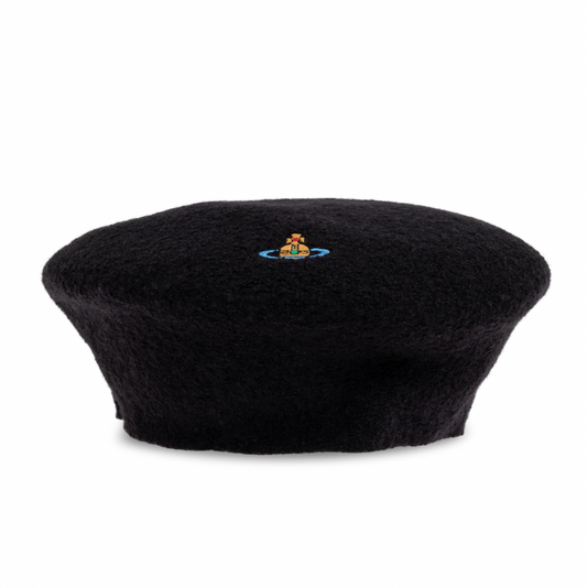 Vivienne Westwood Orb-embroidered beret