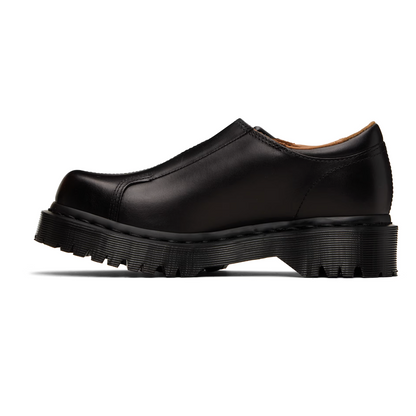 Dr. Martens Black Rejena Mary Jane Old Harness Leather Loafers - MOODY ORANGES