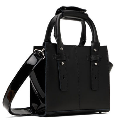 Dr. Martens Black Small Leather Tote - MOODY ORANGES
