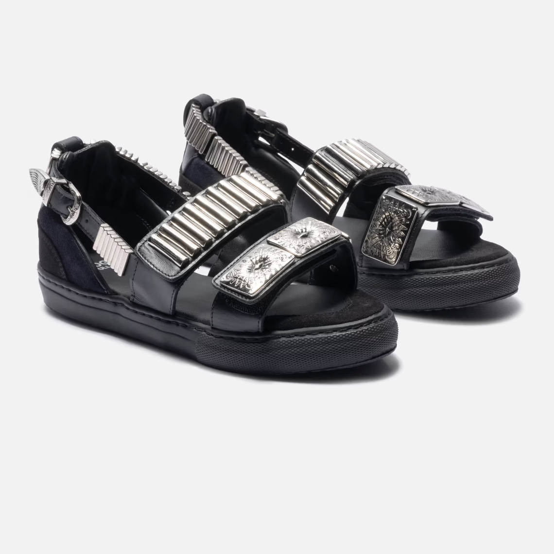 Toga Pulla Metal Sneaker Sandals