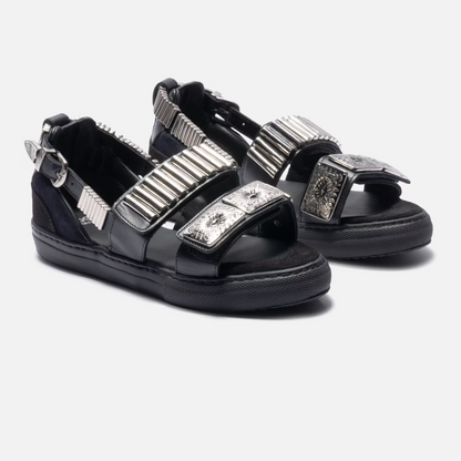 Toga Pulla Metal Sneaker Sandals