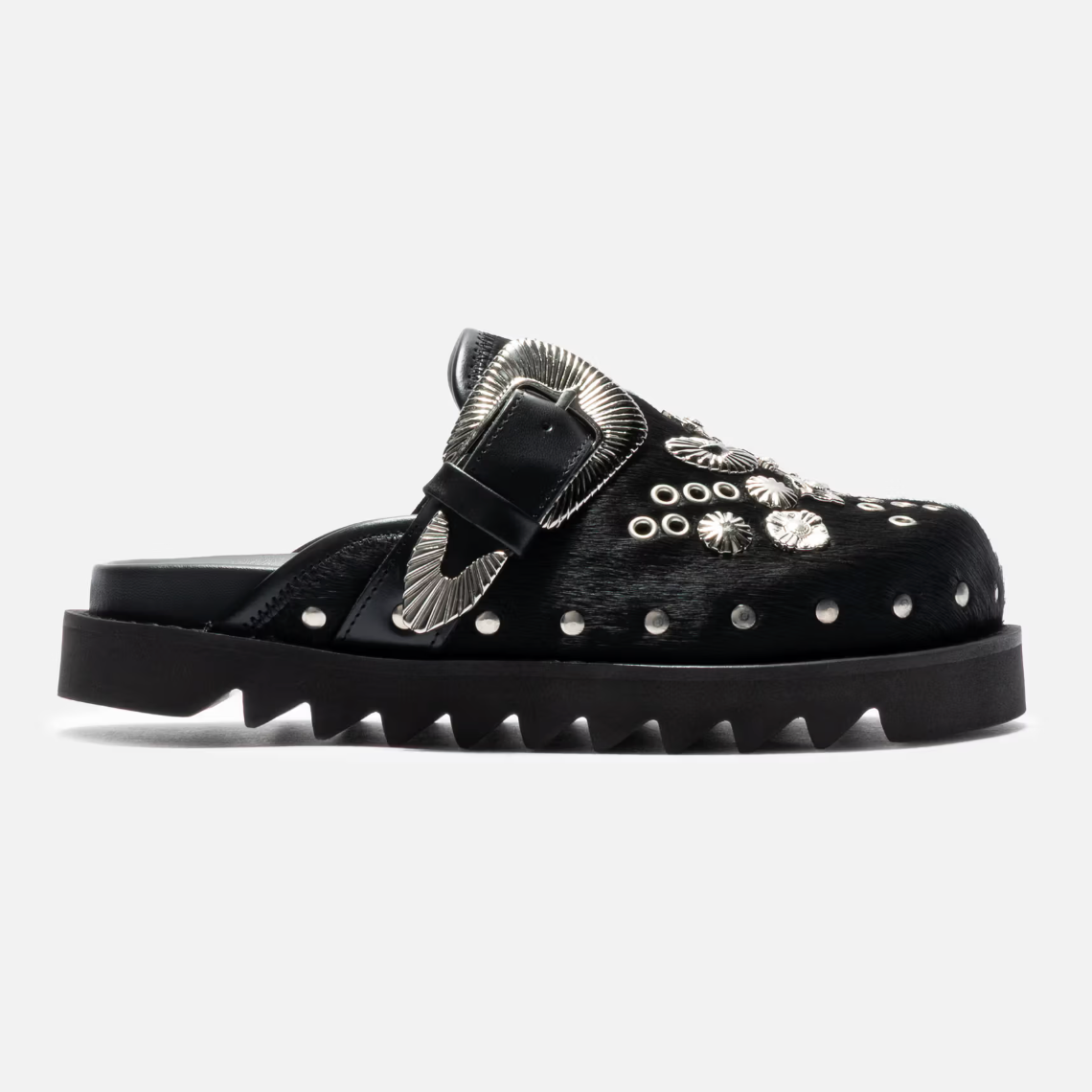 Toga Pulla Black Pony Mule