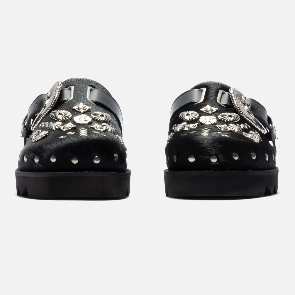 Toga Pulla Black Pony Mule