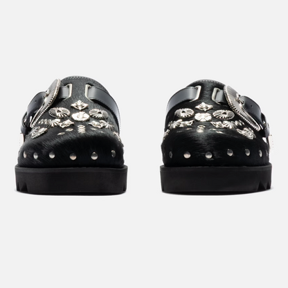 Toga Pulla Black Pony Mule