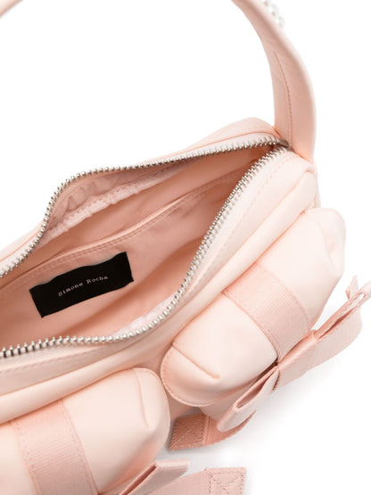 Simone Rocha Pink Utility Bow shoulder bag