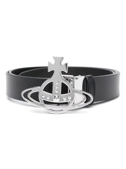 Vivienne Westwood Orb leather belt