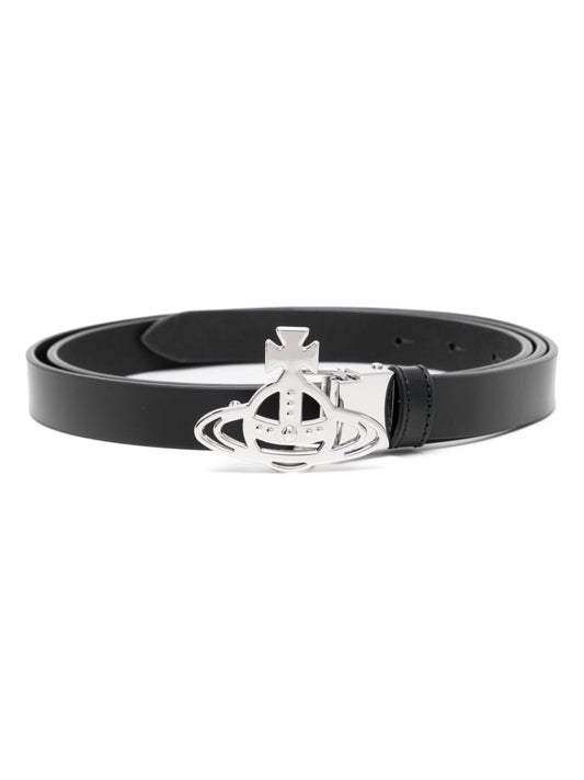 Vivienne Westwood Small line orb buckle belt