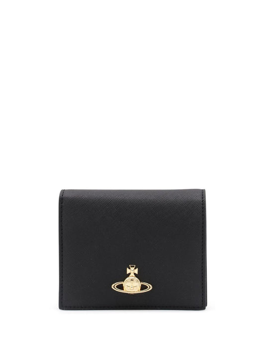 Vivienne Westwood B/G Orb-plaque wallet