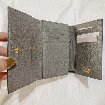 Vivienne Westwood Japan Exclusive Grey Tri-fold Wallet