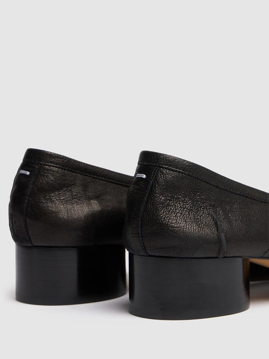 Maison Margiela Black "HEEL" Tabi New Ballerina