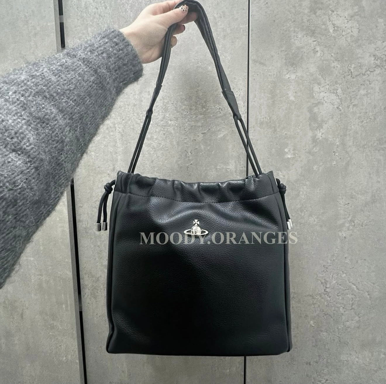 Vivienne Westwood Hilary Bucket Bag - MOODY ORANGES