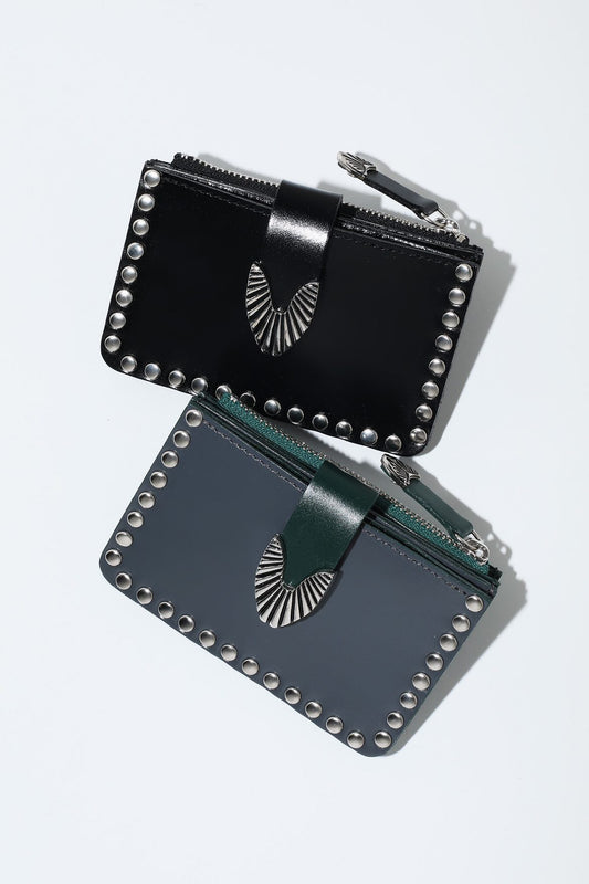 TOGA TOO Studs Leather Wallet