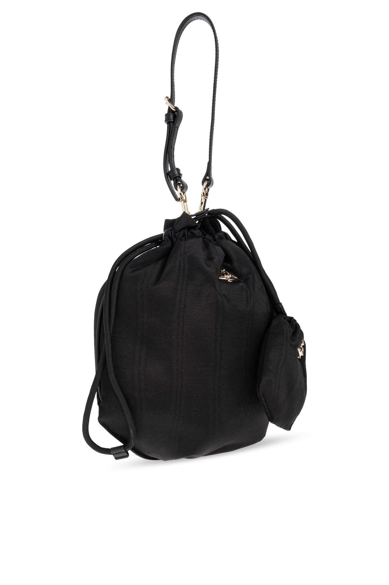 Vivienne Westwood Black Gold Hobo Bag - MOODY ORANGES