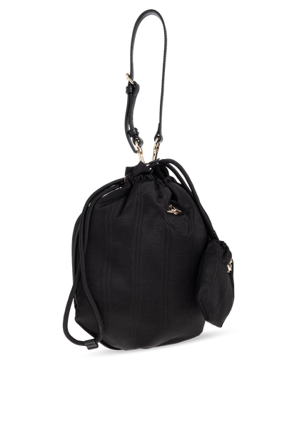 Vivienne Westwood Black Gold Hobo Bag - MOODY ORANGES