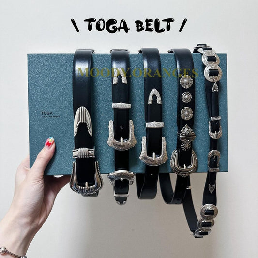 TOGA Belt Collections - MOODY ORANGES