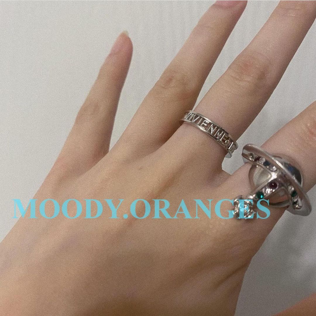 Vivienne Westwood 925 Westminster Ring - MOODY ORANGES