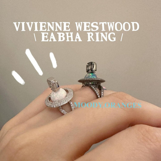 Vivienne Westwood 925 Eabha 3D Orb Ring - MOODY ORANGES