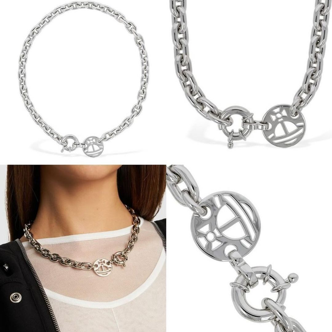 Vivienne Westwood Duncan Collar Necklaces - MOODY ORANGES