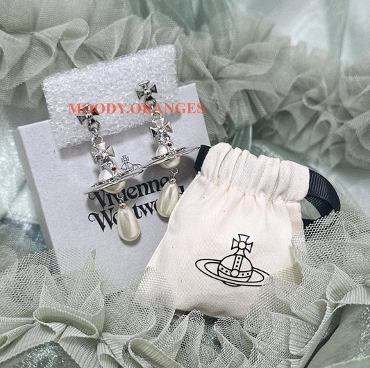 Vivienne Westwood Pearl Drop Earrings