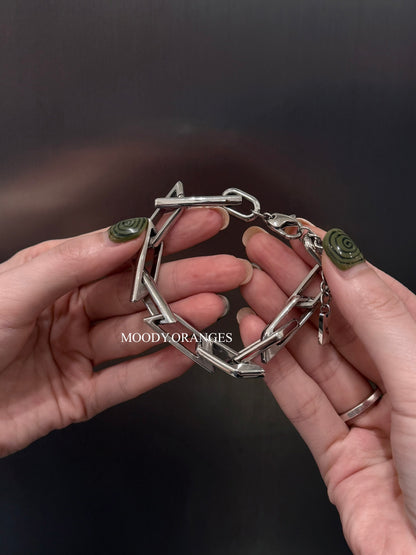 Diesel Stainless Steel Chain Bracelet