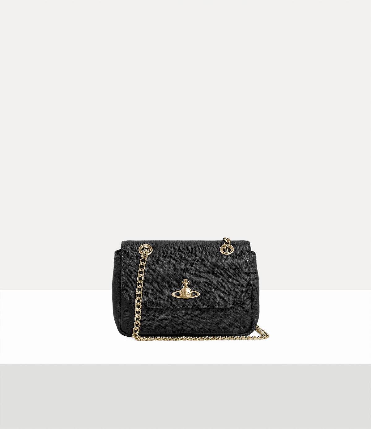 Vivienne Westwood Small Purse – Black 3D Orb