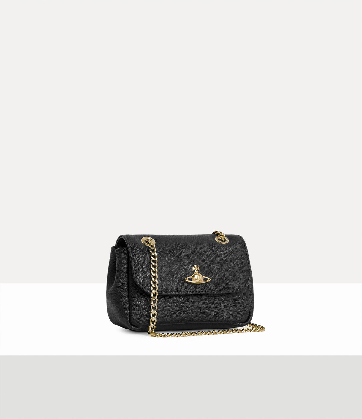 Vivienne Westwood Small Purse – Black 3D Orb