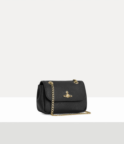 Vivienne Westwood Small Purse – Black 3D Orb