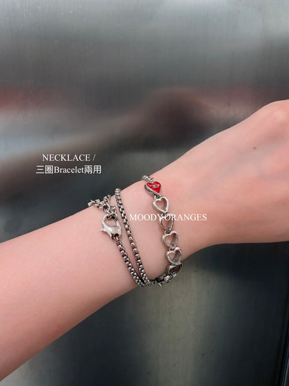 Diesel Heart Jewellery Collection – Silver