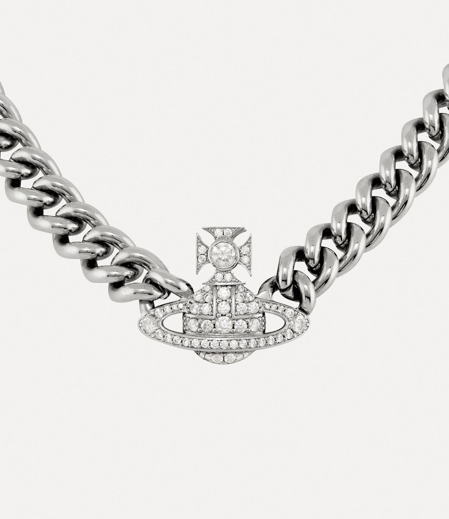 Vivienne Westwood Silver Graziella Necklace - MOODY ORANGES