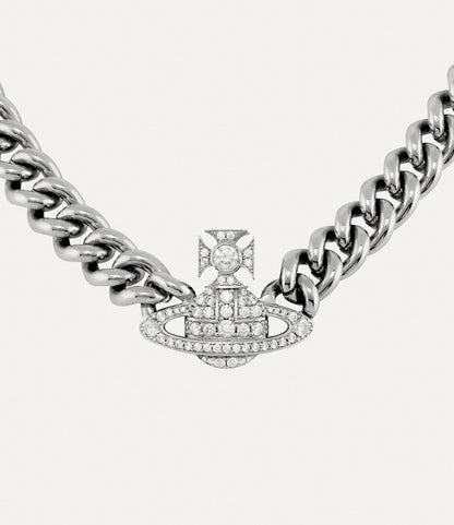 Vivienne Westwood Silver Graziella Necklace - MOODY ORANGES