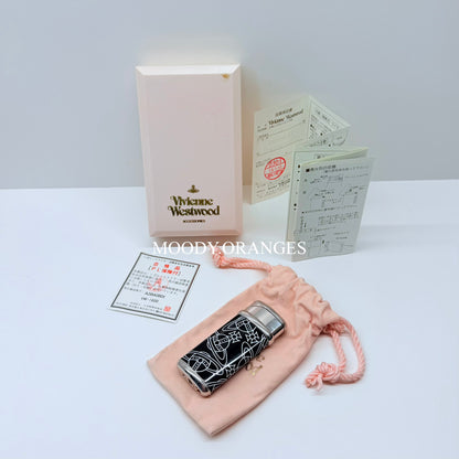 Vivienne Westwood Black & White Orb Logo Lighter