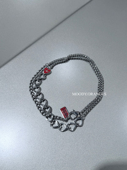 Diesel Heart Jewellery Collection – Silver