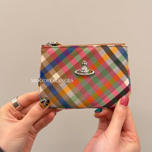 Vivienne Westwood Zipped Wallet - MOODY ORANGES