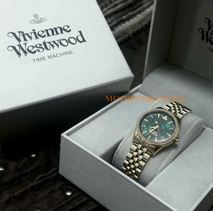 Vivienne Westwood Gold Little Wallace Watch (VV327GRGD)