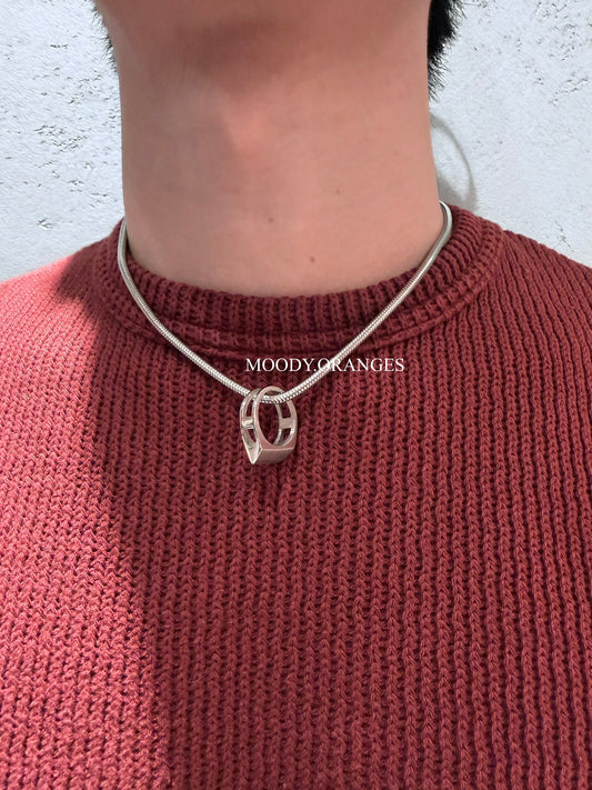 Diesel Stainless Steel Chain Necklace
