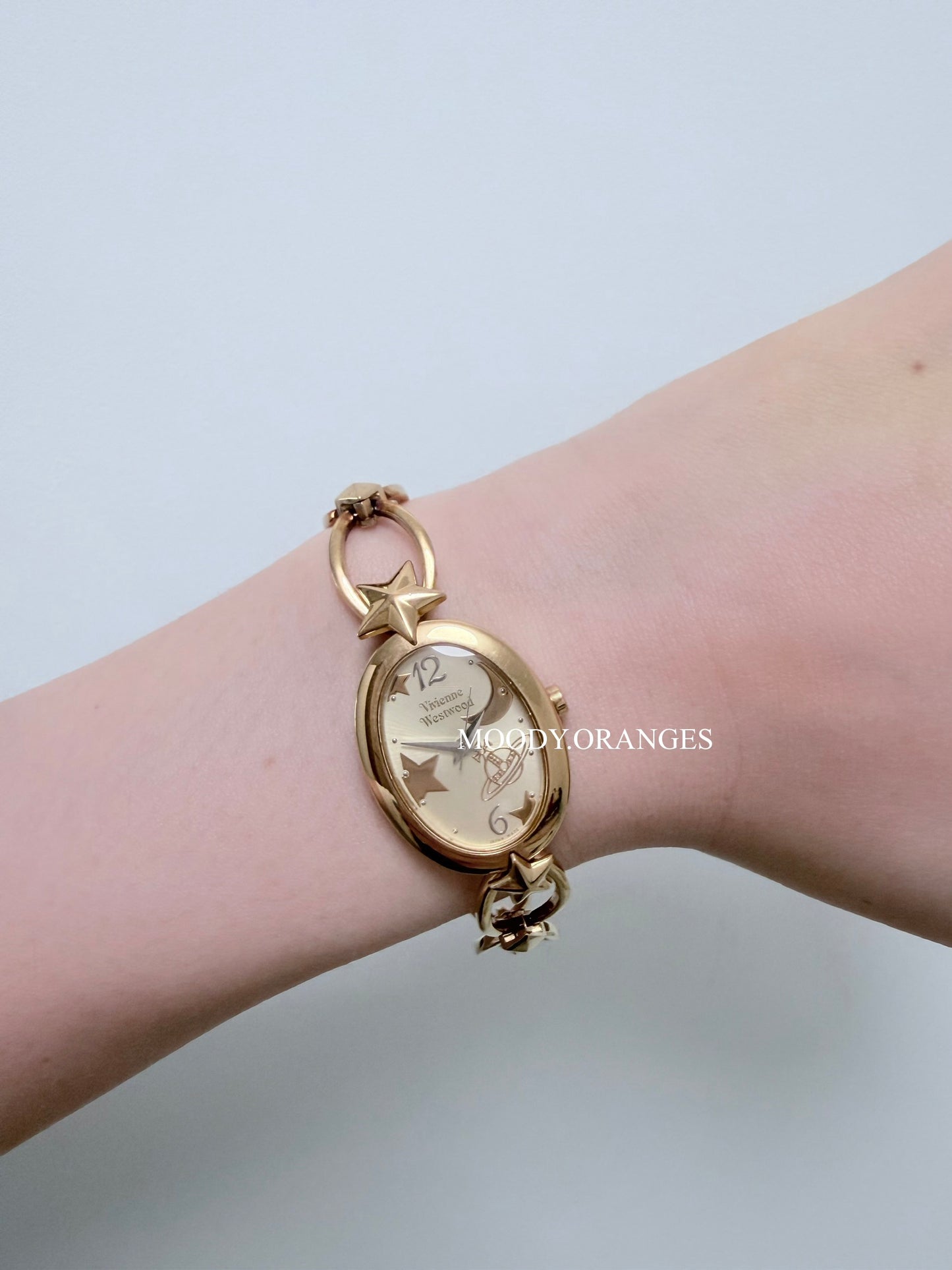 Vivienne Westwood Gold Vintage Watch Bracelet