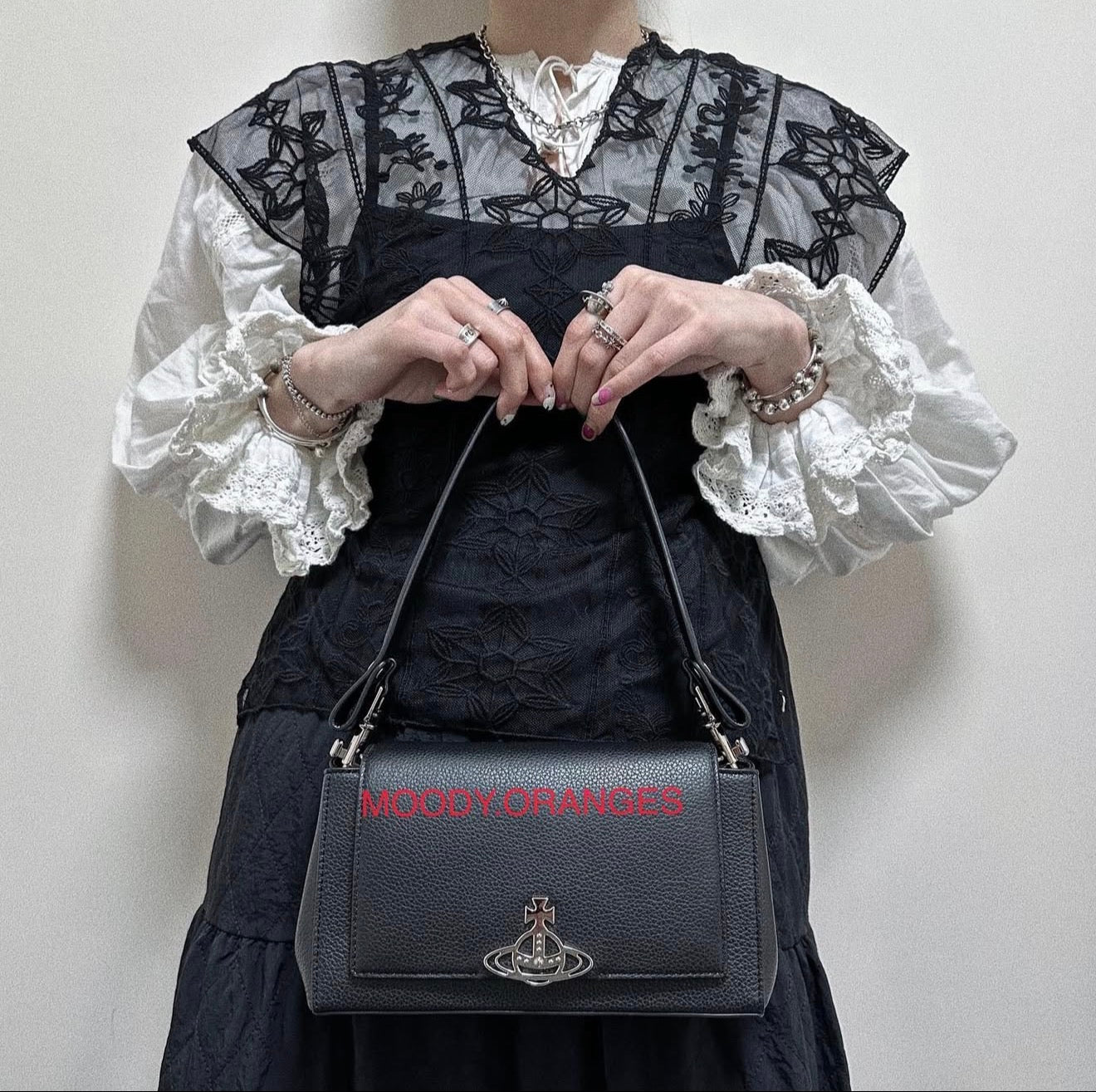 Vivienne Westwood Medium Hazel shoulder bag - MOODY ORANGES