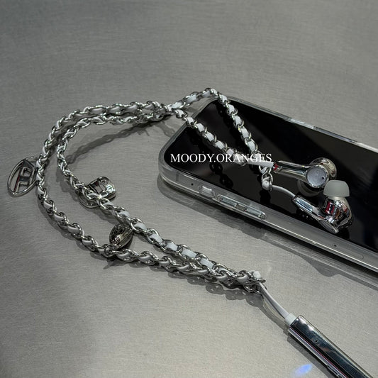 Diesel Wired Earbuds And Charms - MOODY ORANGES
