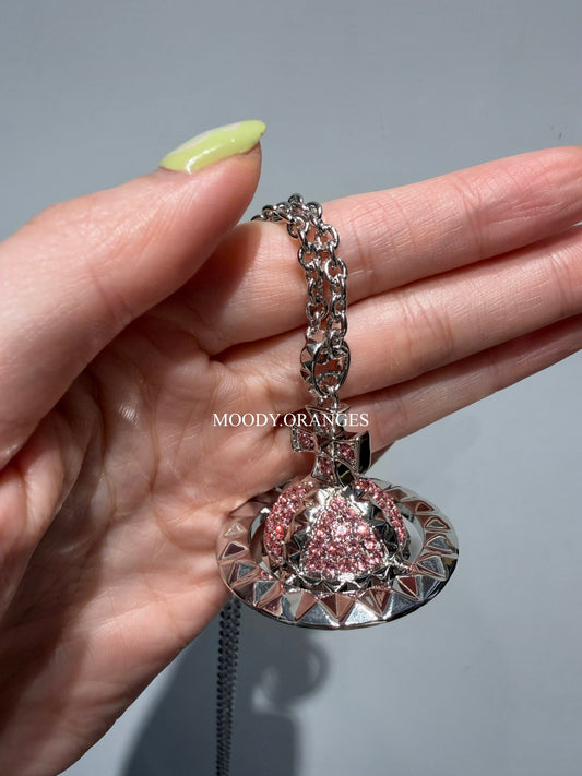 Vivienne Westwood Pink Mayfair Accessories Collection - MOODY ORANGES