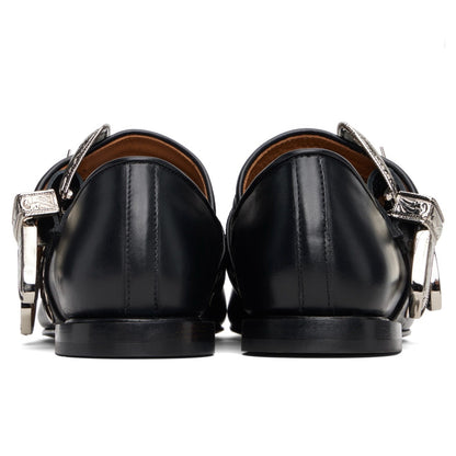 Toga Pulla Double Buckle Ballerina Flat