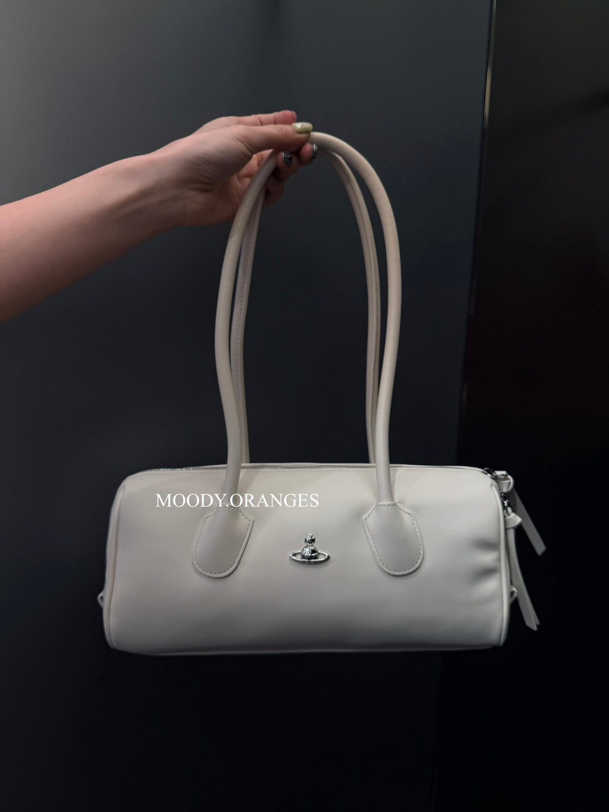 Vivienne Westwood Polly Bowling Bag - MOODY ORANGES
