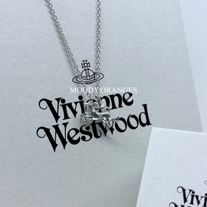 Vivienne Westwood Man Cheval Necklace - MOODY ORANGES