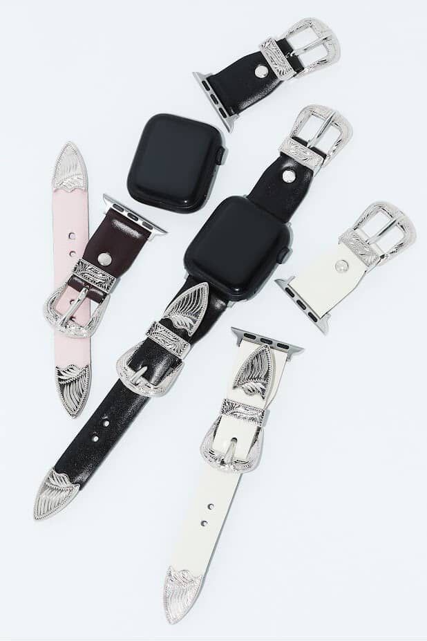 TOGA TOO Double Buckle Watch Belt | MOODY ORANGES