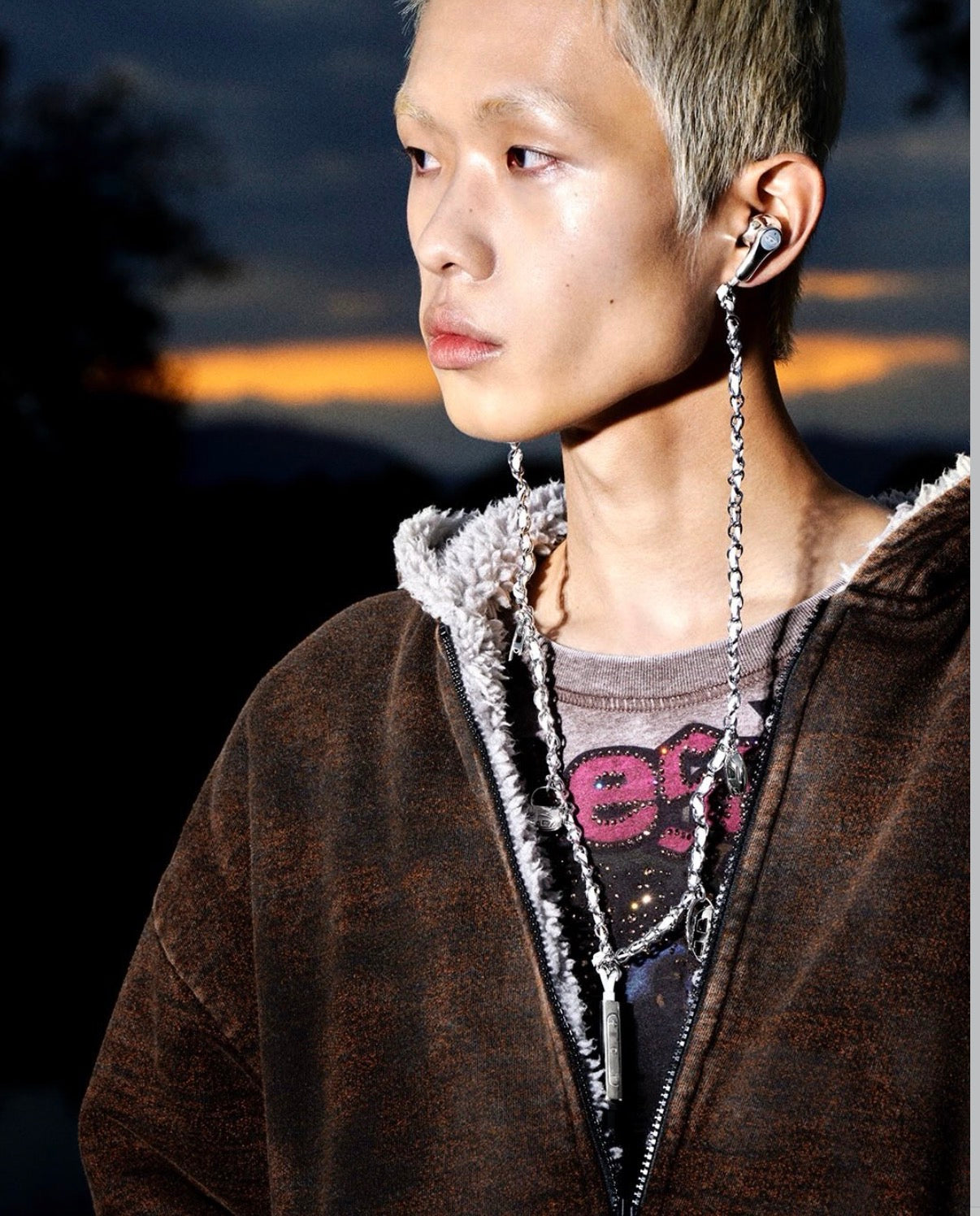 Diesel Wired Earbuds And Charms