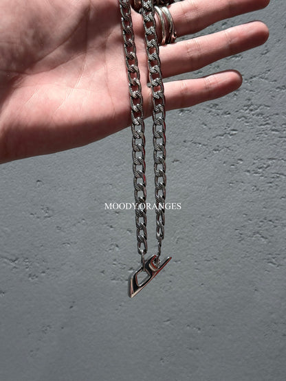Diesel Stainless Steel Chain Necklace